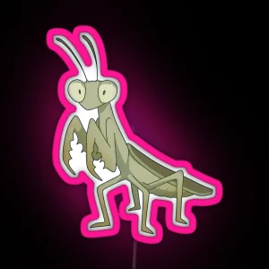 Chinese Mantis Friend RGB Neon Sign