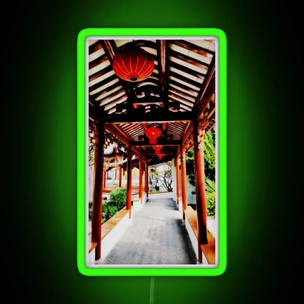 Chinese Walkway RGB Neon Sign