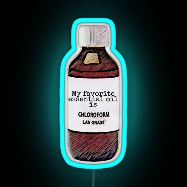 Chloroform RGB Neon Sign