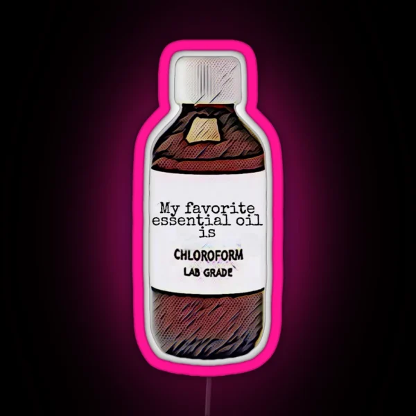 Chloroform RGB Neon Sign