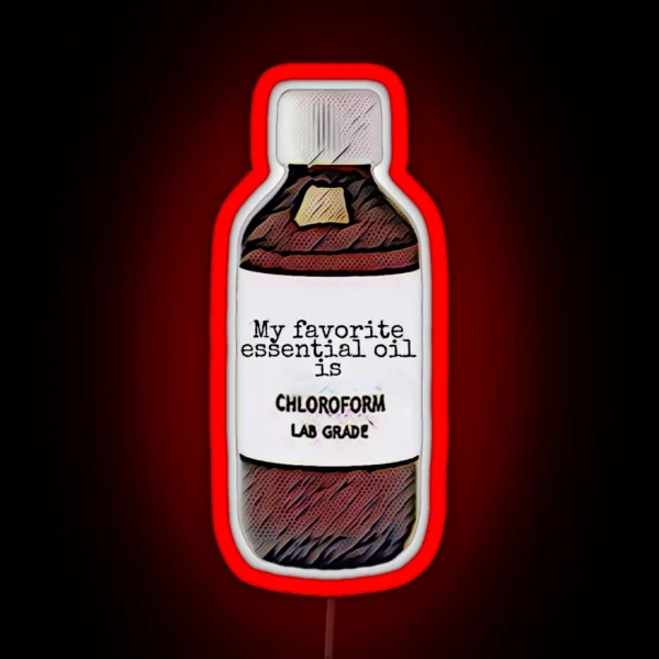 Chloroform RGB Neon Sign