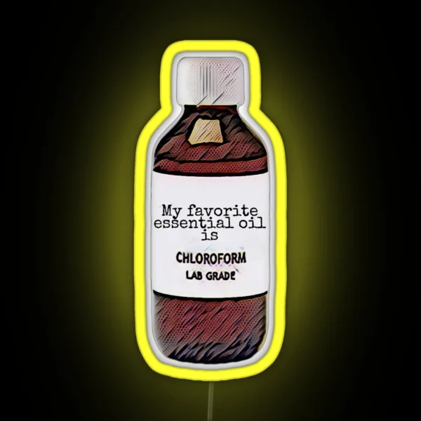 Chloroform RGB Neon Sign