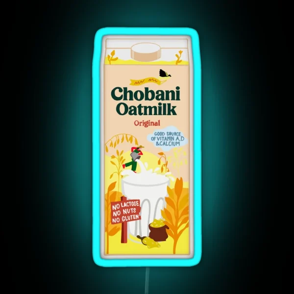 Chobani Oatmilk RGB Neon Sign