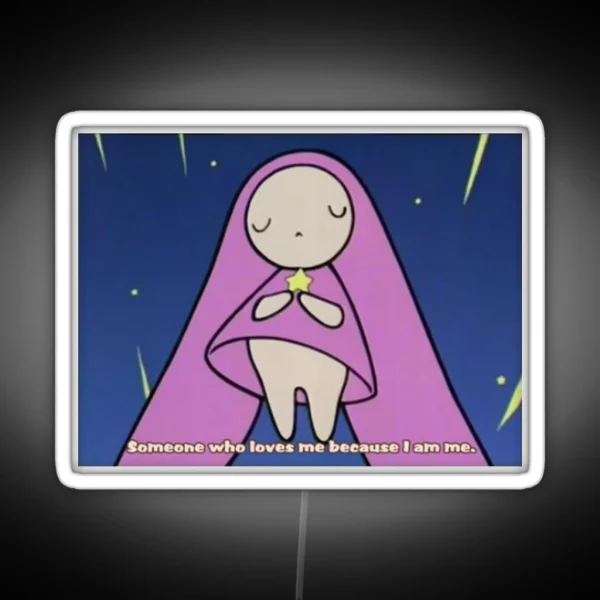 Chobits Bunny RGB Neon Sign