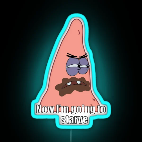 Chocolate Patrick RGB Neon Sign