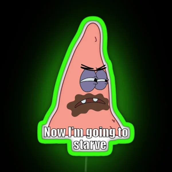 Chocolate Patrick RGB Neon Sign