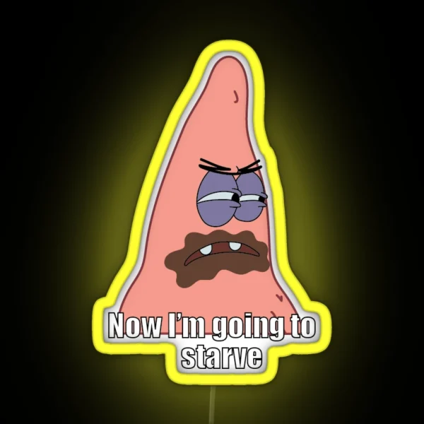 Chocolate Patrick RGB Neon Sign