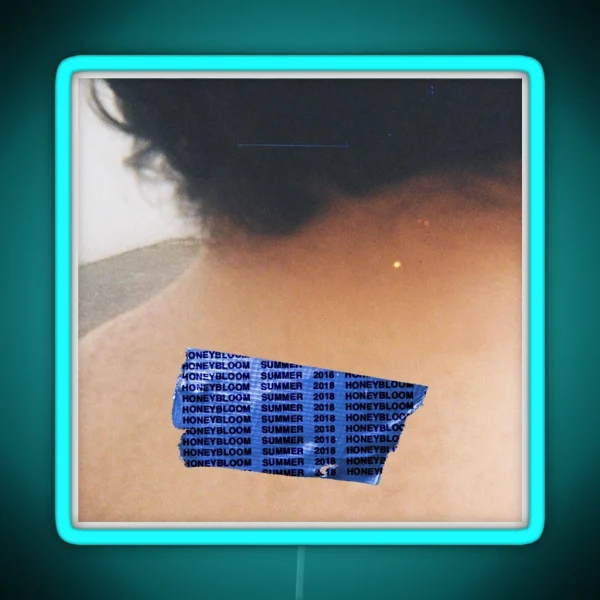 Choker Honey Bloom Album Art RGB Neon Sign
