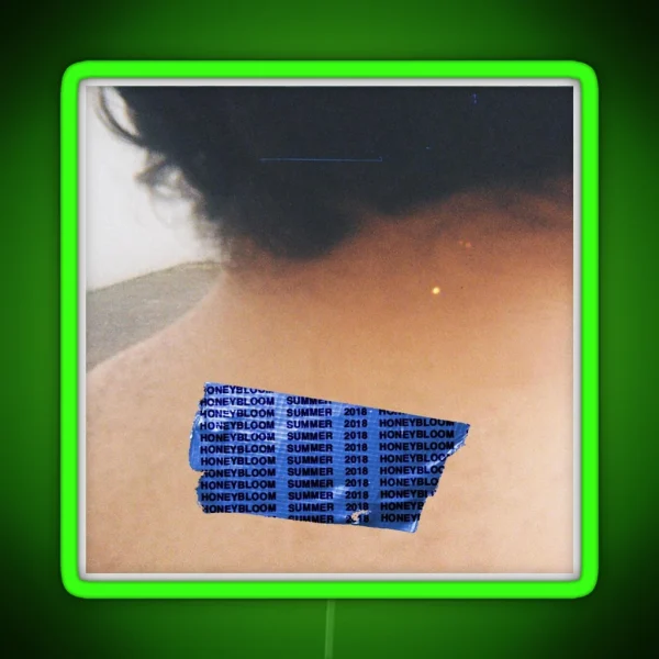 Choker Honey Bloom Album Art RGB Neon Sign