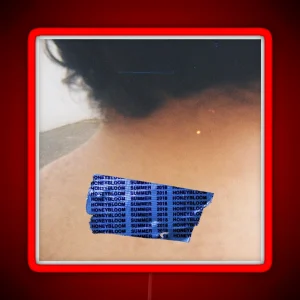 Choker Honey Bloom Album Art RGB Neon Sign