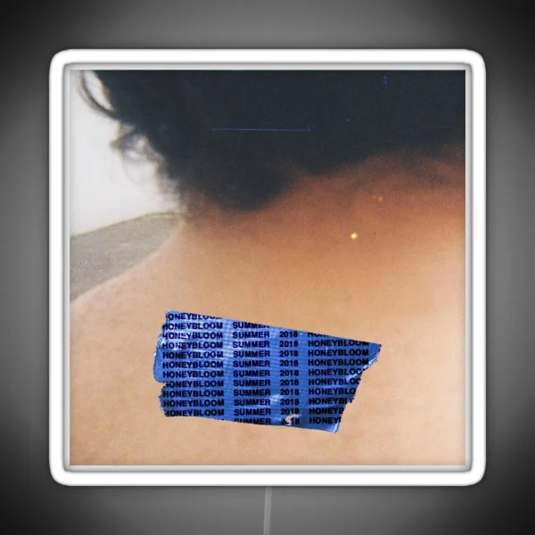 Choker Honey Bloom Album Art RGB Neon Sign
