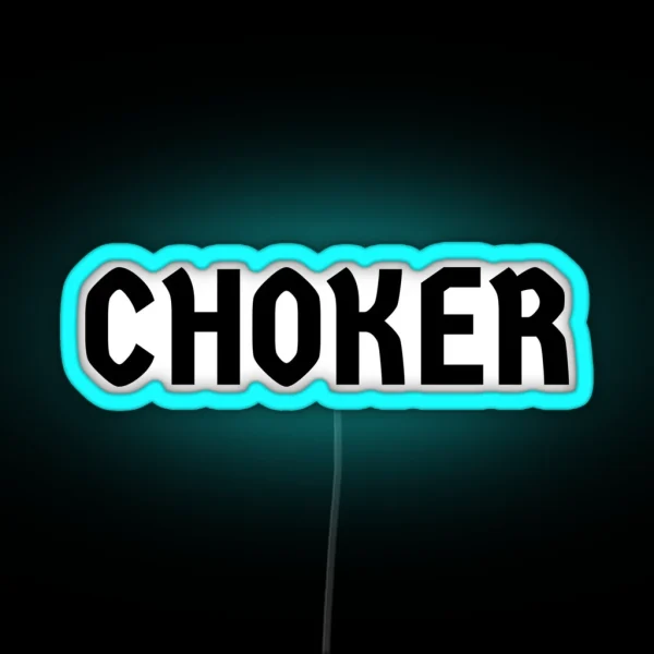 Choker RGB Neon Sign