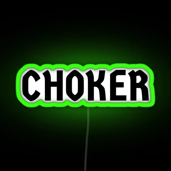 Choker RGB Neon Sign
