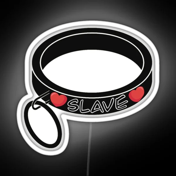 Choker Slave RGB Neon Sign