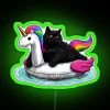 Chonky Rainbow Cat Unicorn RGB Neon Sign - Image 4