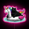 Chonky Rainbow Cat Unicorn RGB Neon Sign - Image 6