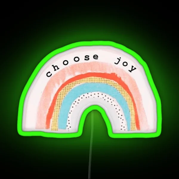 Choose Joy RGB Neon Sign