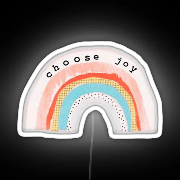 Choose Joy RGB Neon Sign