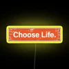 Choose Life Trainspotting RGB Neon Sign - Image 5