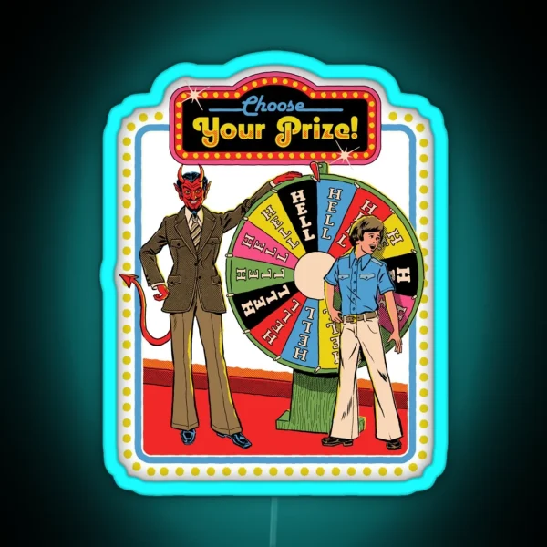 Choose Your Prize RGB Neon Sign