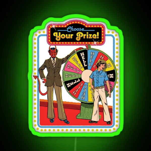 Choose Your Prize RGB Neon Sign