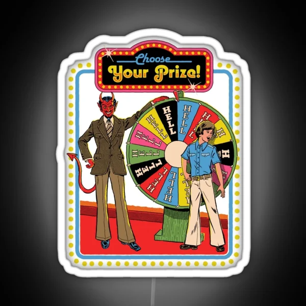 Choose Your Prize RGB Neon Sign
