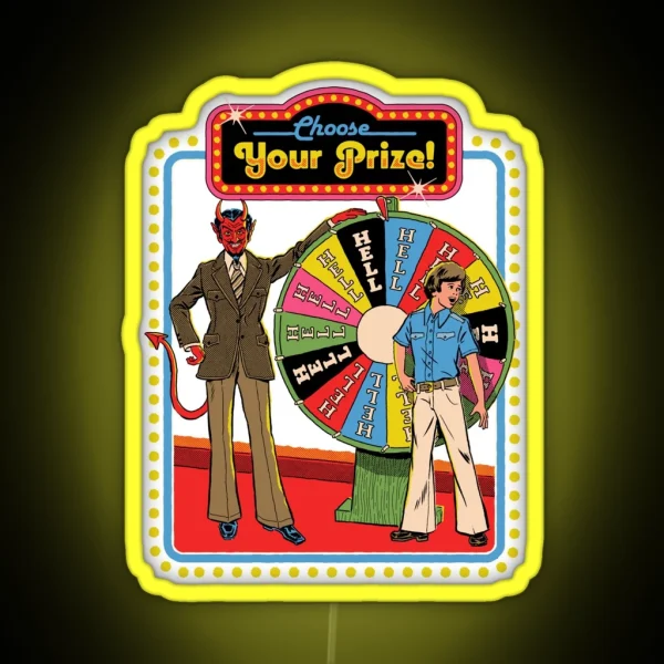 Choose Your Prize RGB Neon Sign