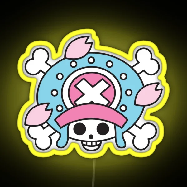 Chopper Jolly Roger RGB Neon Sign