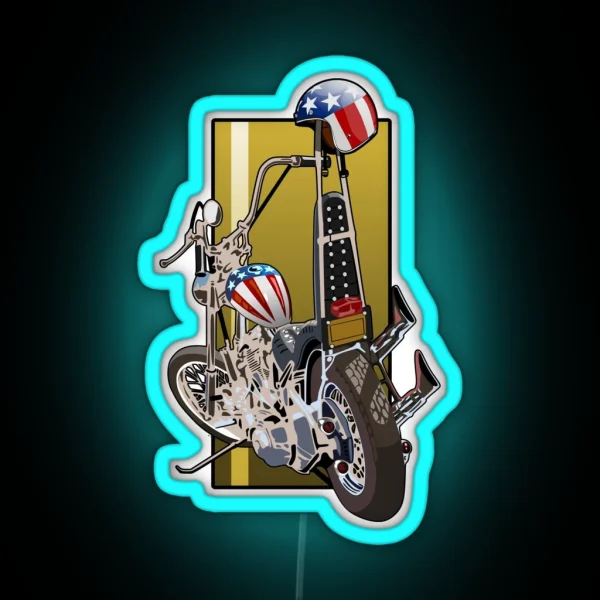 Chopper RGB Neon Sign