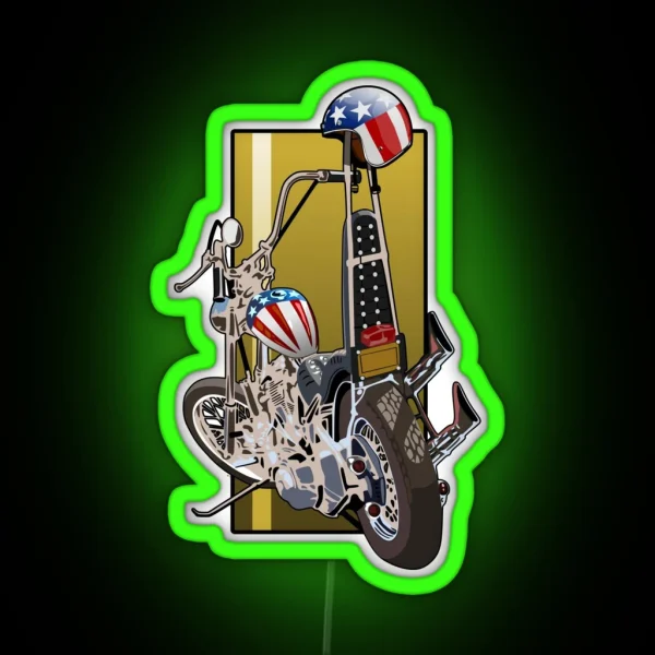 Chopper RGB Neon Sign