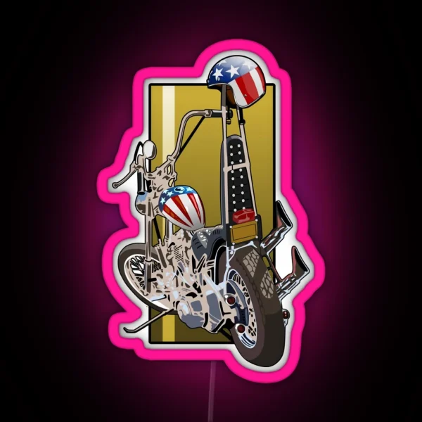 Chopper RGB Neon Sign