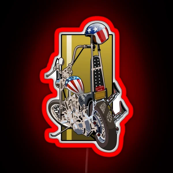 Chopper RGB Neon Sign