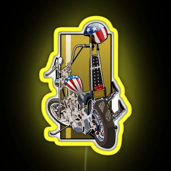 Chopper RGB Neon Sign