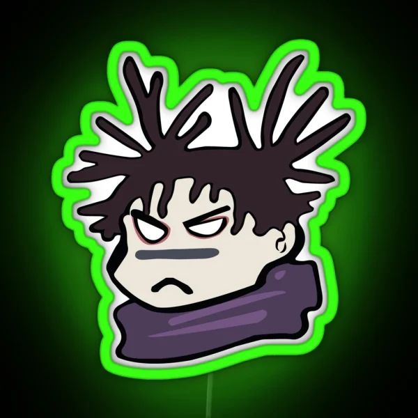 Choso Chibi Shibuya Arc RGB Neon Sign