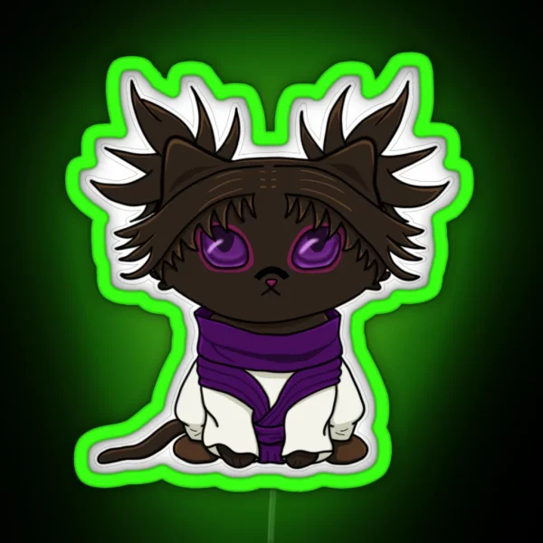 Choso Kitty RGB Neon Sign