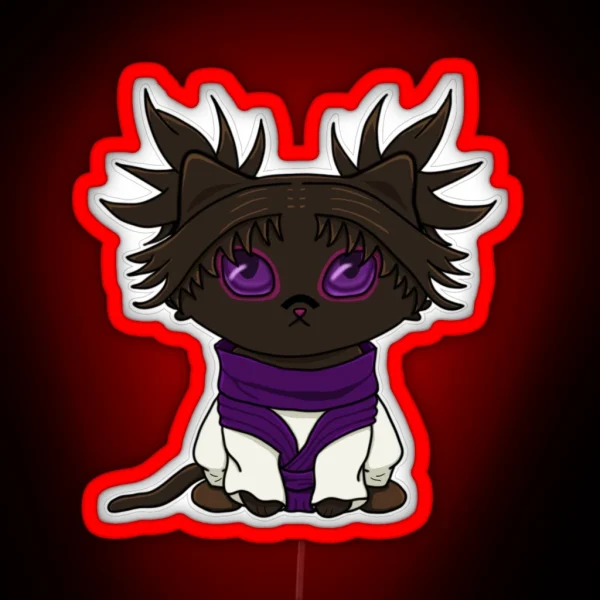 Choso Kitty RGB Neon Sign