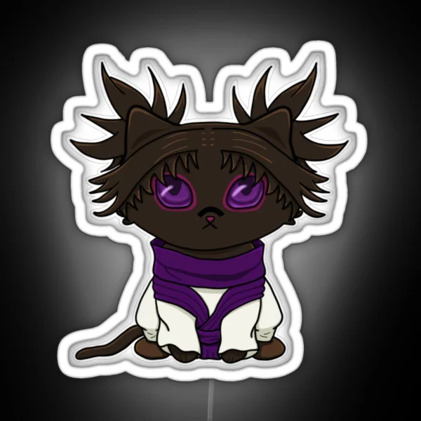 Choso Kitty RGB Neon Sign