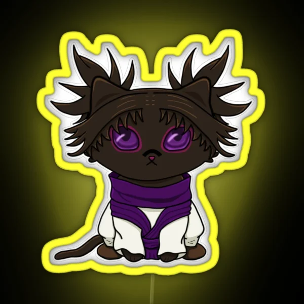 Choso Kitty RGB Neon Sign