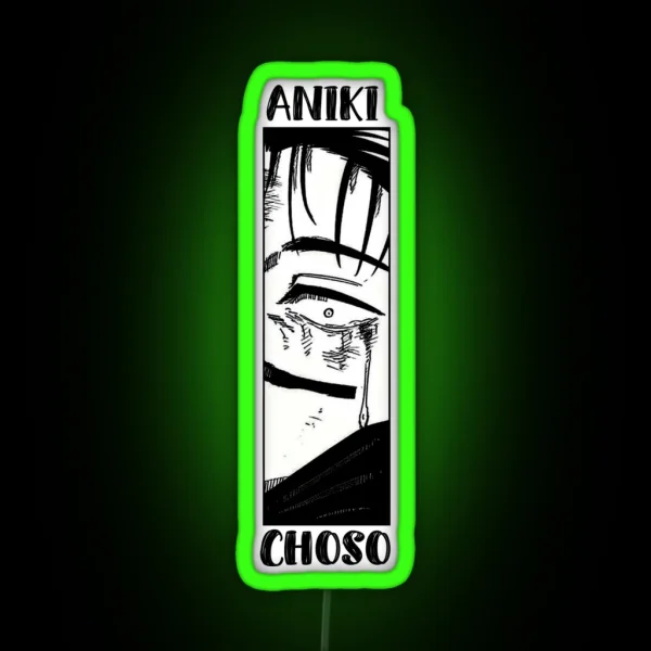 Choso The Best Aniki RGB Neon Sign