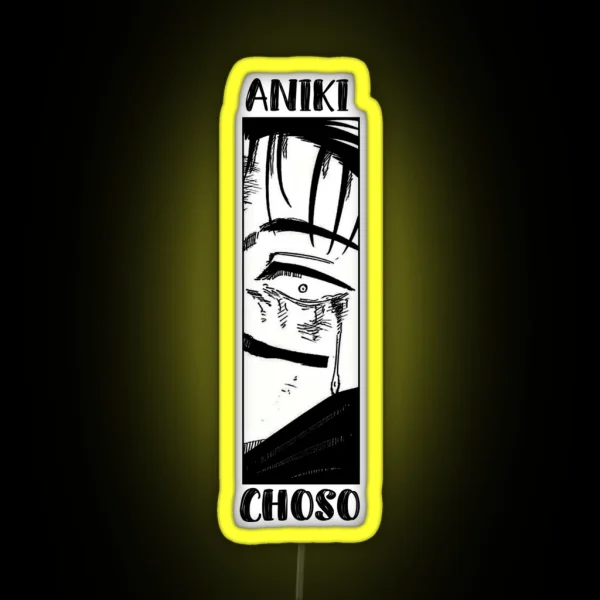 Choso The Best Aniki RGB Neon Sign