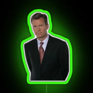 Chris Hansen Why Don T You Take A Seat Right Over There RGB Neon Sign