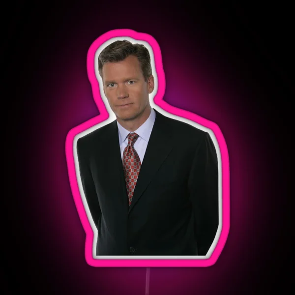 Chris Hansen Why Don T You Take A Seat Right RGB Neon Sign