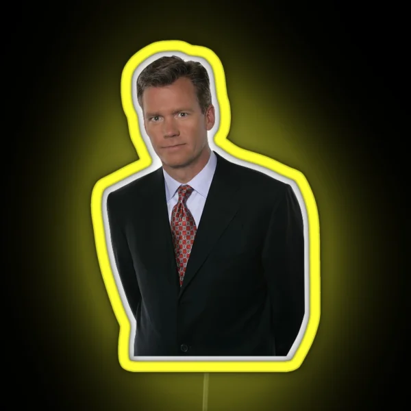 Chris Hansen Why Don T You Take A Seat Right RGB Neon Sign