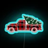 Christmas Tree Truck RGB Neon Sign - Image 3