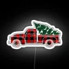 Christmas Tree Truck RGB Neon Sign - Image 4