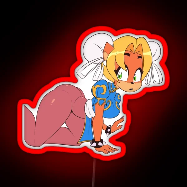 Chun Li Coco RGB Neon Sign