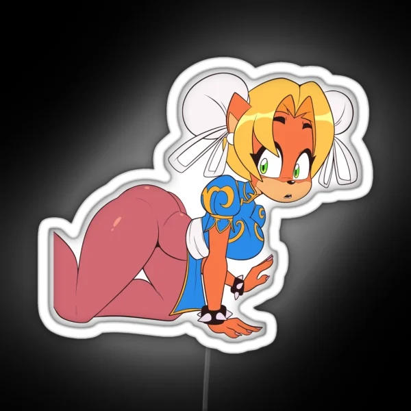 Chun Li Coco RGB Neon Sign