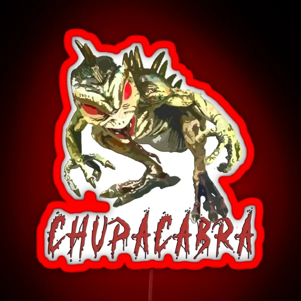 Chupacabra RGB Neon Sign