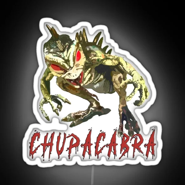 Chupacabra RGB Neon Sign