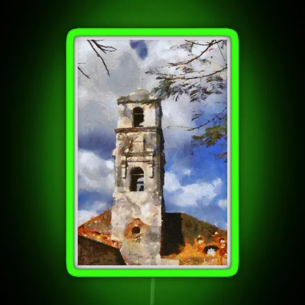 Church In Trinidad Cuba RGB Neon Sign